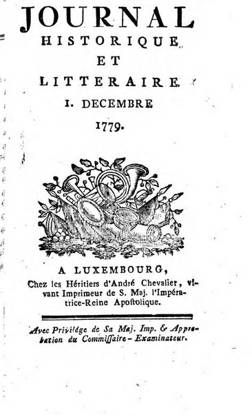 Journal historique et littéraire