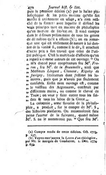 Journal historique et littéraire