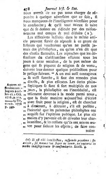 Journal historique et littéraire