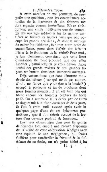 Journal historique et littéraire