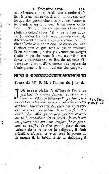 Journal historique et littéraire