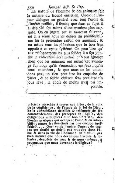 Journal historique et littéraire