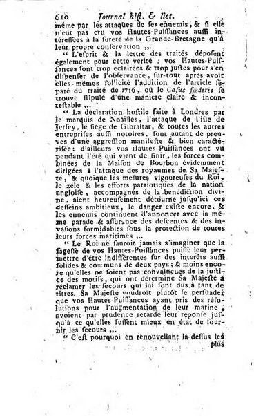 Journal historique et littéraire