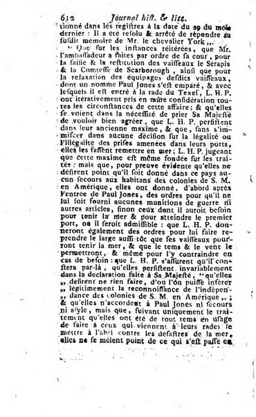 Journal historique et littéraire