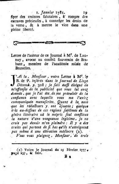 Journal historique et littéraire