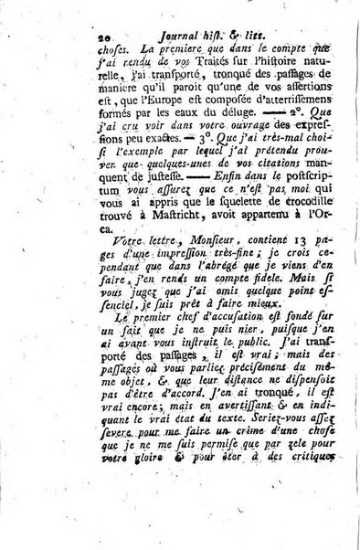 Journal historique et littéraire