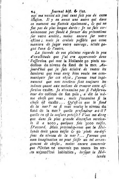 Journal historique et littéraire