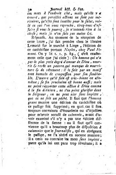 Journal historique et littéraire