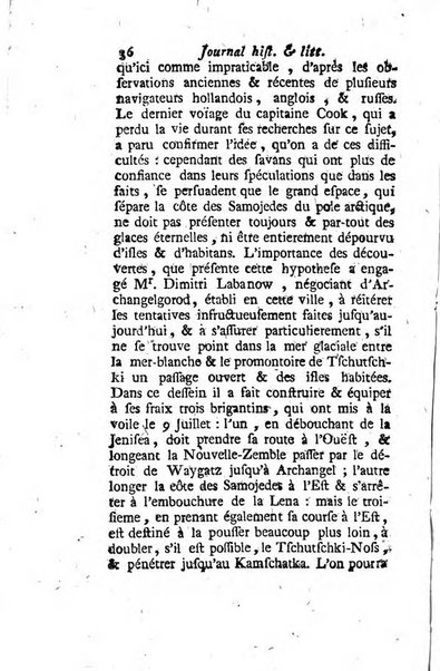 Journal historique et littéraire