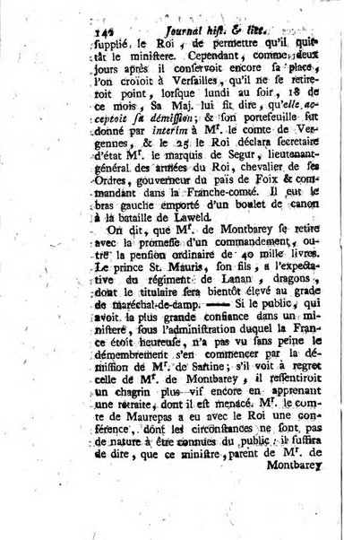 Journal historique et littéraire