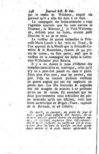 Journal historique et littéraire