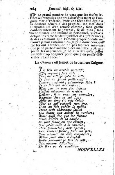 Journal historique et littéraire