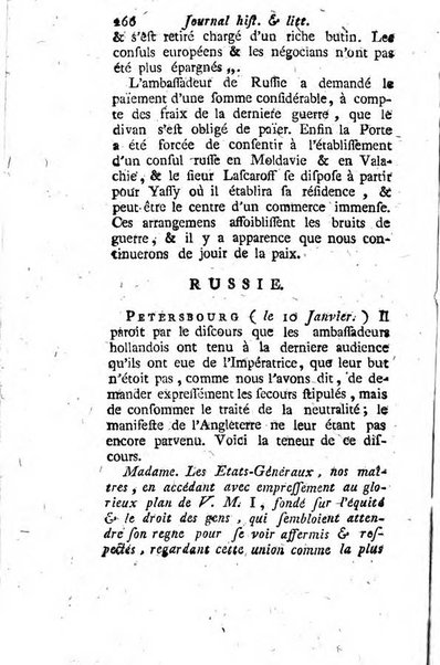 Journal historique et littéraire