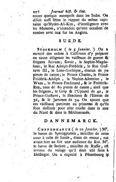 Journal historique et littéraire