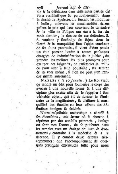 Journal historique et littéraire