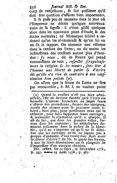 Journal historique et littéraire