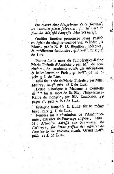 Journal historique et littéraire