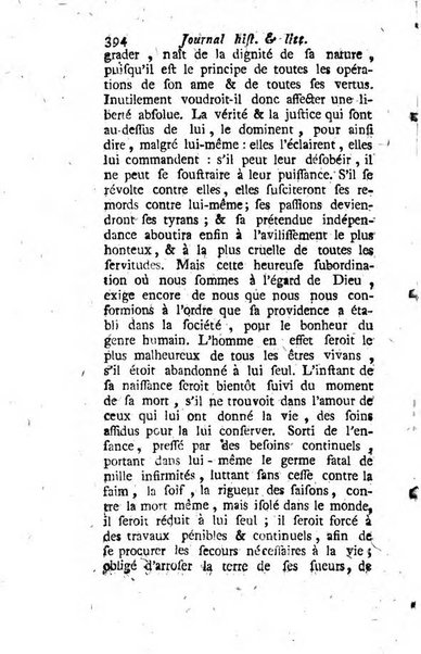 Journal historique et littéraire