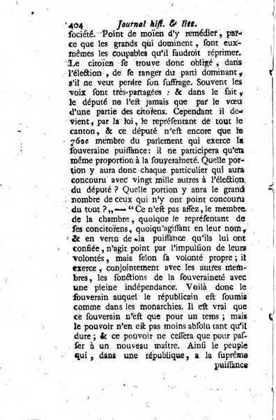 Journal historique et littéraire