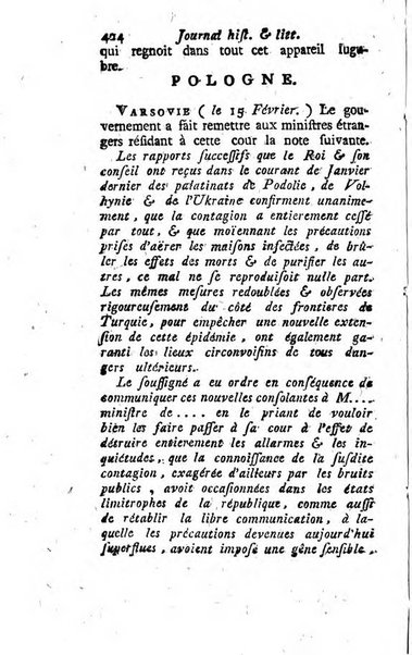 Journal historique et littéraire