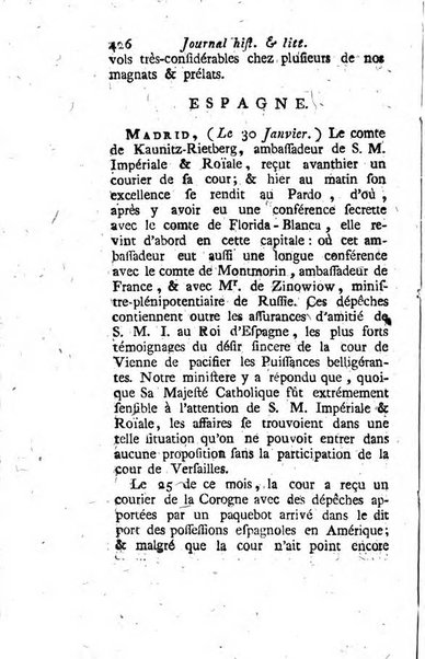 Journal historique et littéraire