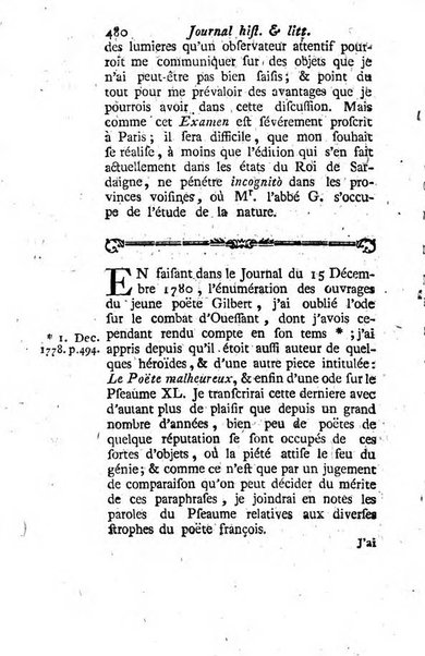 Journal historique et littéraire