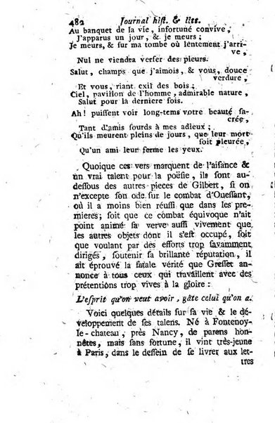 Journal historique et littéraire