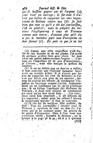 Journal historique et littéraire