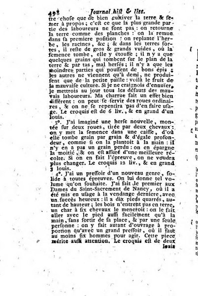 Journal historique et littéraire