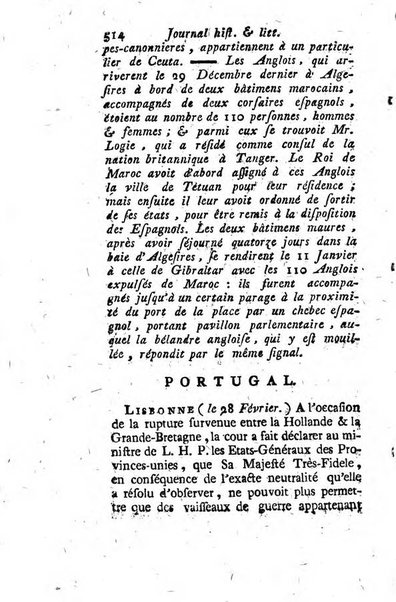 Journal historique et littéraire