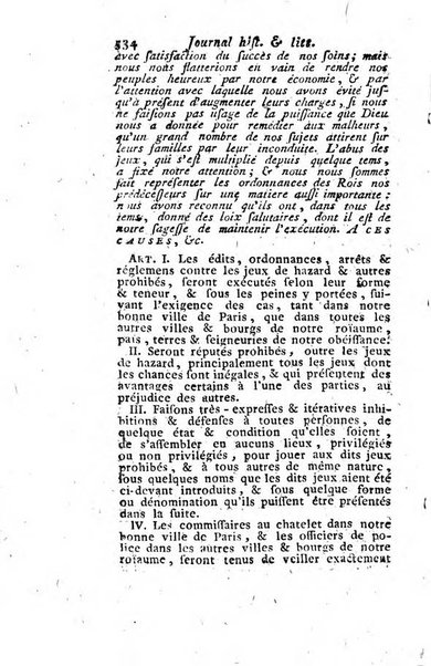 Journal historique et littéraire