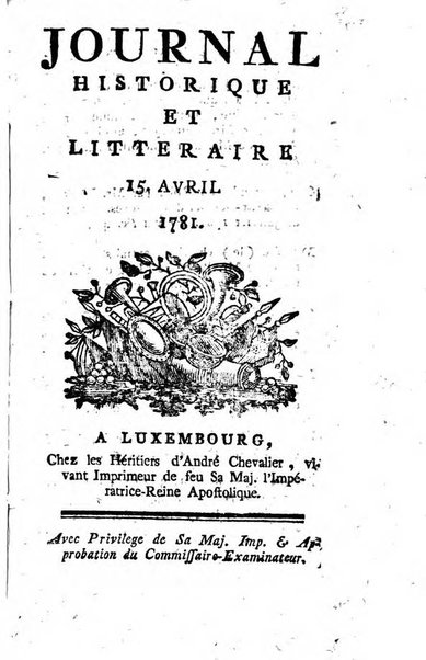 Journal historique et littéraire