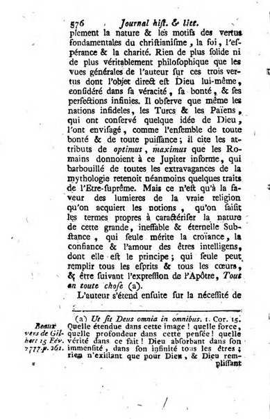 Journal historique et littéraire