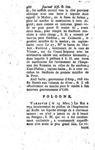 Journal historique et littéraire