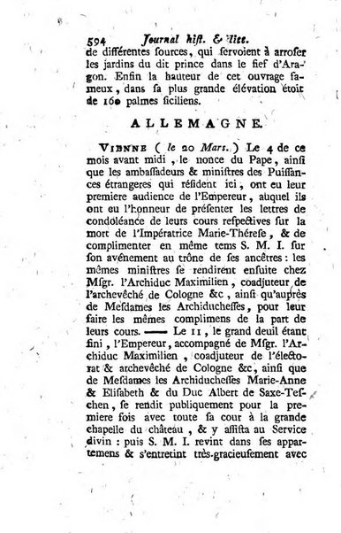 Journal historique et littéraire