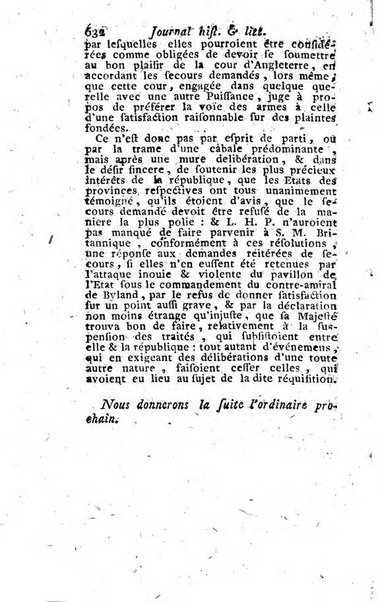 Journal historique et littéraire