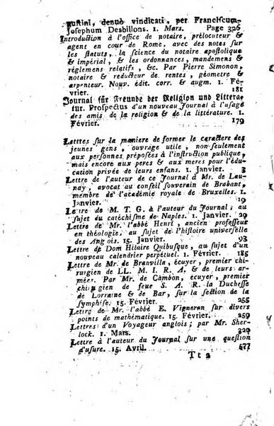 Journal historique et littéraire