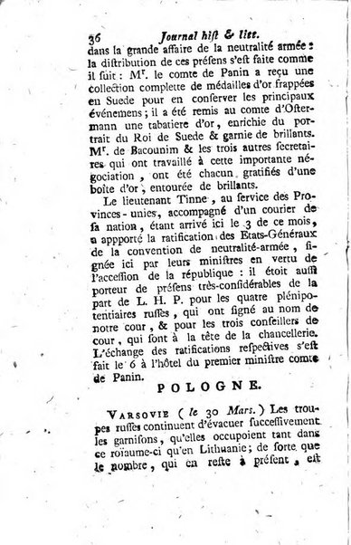 Journal historique et littéraire