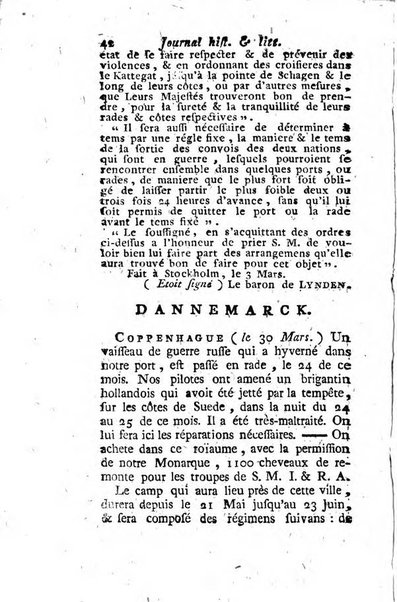 Journal historique et littéraire