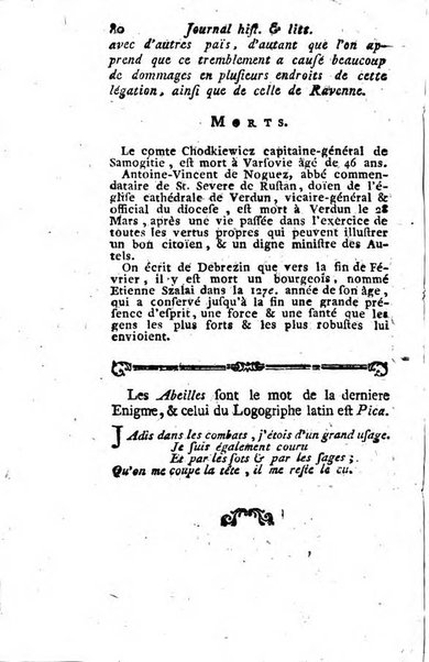 Journal historique et littéraire