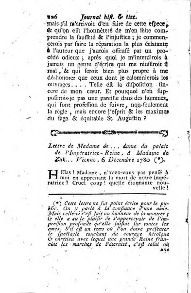 Journal historique et littéraire