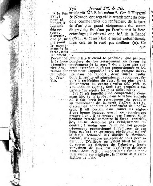 Journal historique et littéraire