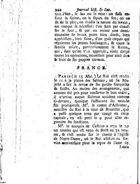 Journal historique et littéraire