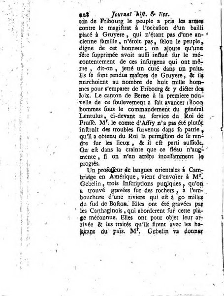 Journal historique et littéraire