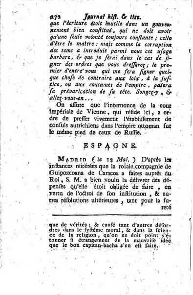 Journal historique et littéraire