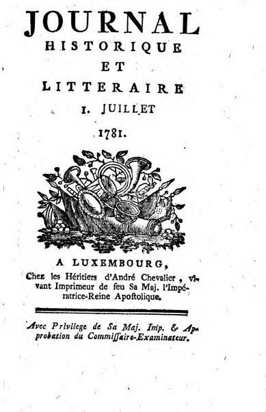 Journal historique et littéraire