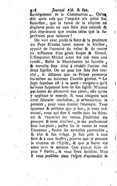 Journal historique et littéraire