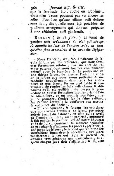 Journal historique et littéraire