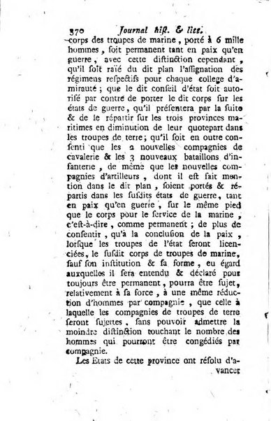 Journal historique et littéraire