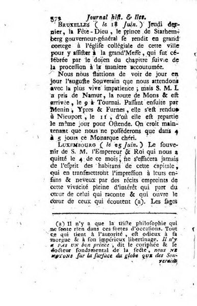 Journal historique et littéraire